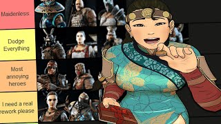 THE BEST HEROES IN FOR HONOR  YEAR 5 SEASON 4 DOMDUELS TIERLIST [upl. by Eulalee]