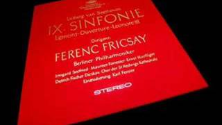 Ferenc Fricsay Beethoven 9th Symphony 3rd Mov Part II [upl. by Anirad302]