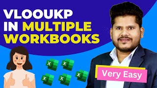 How To Use Vlookup in Multiple Excel Workbooks in Hindi  Vlookup Tutorial  Vlookup In Excel [upl. by Cleasta]