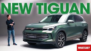 NEW VW Tiguan revealed – full details on crucial SUV  What Car [upl. by Anatol218]