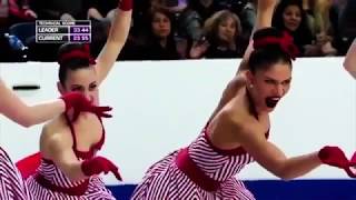 2015 Russian Synchronised Skating Team dance to The Joke by the Fall [upl. by Unders]