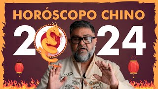 🐉 HORÓSCOPO CHIN🏮 2024 🐲 Predicciones tirada de cartas rituales y ¡sorteo [upl. by Annaear]