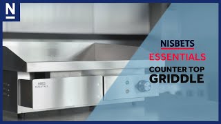 Nisbets Essentials Countertop Griddle DA397 [upl. by Whitten]