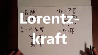 Q1 Massenspektrometer Lorentzkraft und Wienscher Geschwindigkeitsfilter [upl. by Armbrecht]