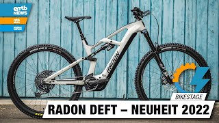 😍 Radon Deft – neues EEnduro im Test und auf der BikeStage 2022 [upl. by Niran]