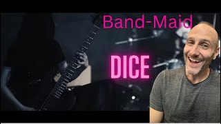 Band Maid Dice OMV First time reaction [upl. by Lerud932]