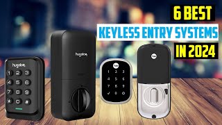 ✅ Best Keyless Entry Systems of 2024  TOP 6 Best Keyless Entry Systems of 2024 [upl. by Elocin]