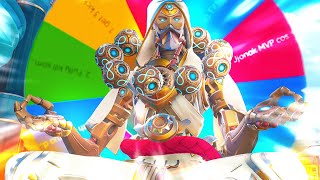 SPINNING WHEEL CHALLENGE ZENYATTA  OVERWATCH 2 [upl. by Melinda]