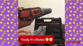 Unboxing My Cordless Wakyme 126V Power Drill [upl. by Adnoyek]