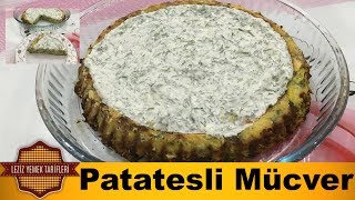 Tart Kalıbında Patatesli Fırında Mücver Tarifi Leziz yemek tarifleri [upl. by Wyon253]