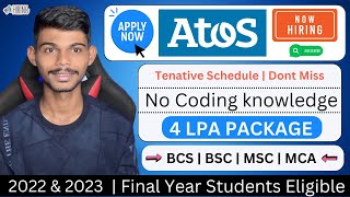 Atos Syntel Hiring Drive 2023  Final Years Eligible  Apply Now [upl. by Agretha]