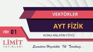 AYT Fizik Konu Anlatımı Vektörler [upl. by Branscum]