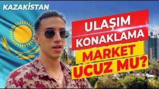 🇰🇿 KAZAKİSTAN Almatı Hala UCUZ Mu 🇰🇿 Fiyatlar  Ulaşım  Konaklama  VLOG [upl. by Kcire]