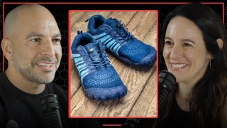 What are the best shoes that promote foot health  Peter Attia and Courtney Conley [upl. by Anoli]