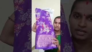 Exclusive Deal Purple Mugda Silk Saree for Rs560 with Free Shipping  Uma Sarees center [upl. by Leina538]