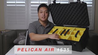 Pelican 1535 Air Case Review  TSA  Airline Approved Carry On [upl. by Sedrul]