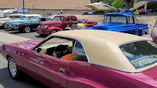 National classic car show amp hot rods Colorado NSRA Nats throwback old cars trucks amp classic cars [upl. by Ecirtra428]