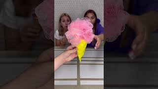 Choose food challenge 😂 Why did she replace the small real ice cream shorts Best video by Hmelkofm [upl. by Scharf]