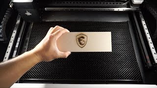 Using a Desktop Laser Cutter For The First Time Makeblock Laserbox [upl. by Marquis]