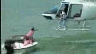 Helicopter Crash Towing a Boat [upl. by Nolyd]