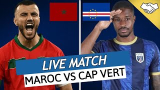 🔴🇲🇦🇨🇻MAROC  CAP VERT LIVE  🔥DIMA MAGHRIB LE MAROC ET REGRAGUI PREPARENT LA CAN  MATCH AMICAL [upl. by Yhtac]