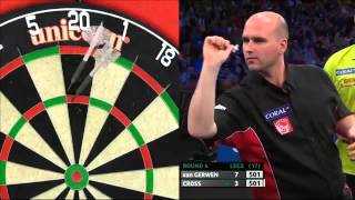 18 Perfect Darts and a NINE DARTER from Michael van Gerwen [upl. by Enajyram]