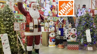 New Finds at Home Depot  HOME DEPOT CHRISTMAS SHOP WITH ME  Shopping 2024 CHRISTMAS DECOR 2024 [upl. by Hanauq]