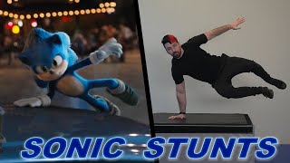 Stunts From Sonic The Hedgehog In Real Life NEW [upl. by Niggem]