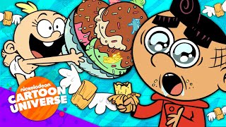 Loud House amp Casagrandes DELICIOUS Food Marathon 😋  Nicktoons [upl. by Maddox423]