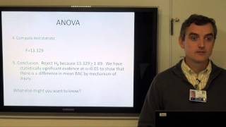 Biostatistics amp Epidemiology Lecture Series  Part 3 C Statistical Inference ANOVA [upl. by Asselem]