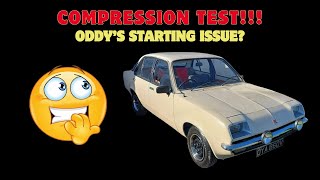 Barn FindVauxhall Chevette Oddys compression test [upl. by Nylaret]