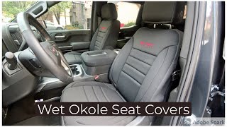 Wet Okole Seat Covers  GMC Sierra [upl. by Aicineohp]