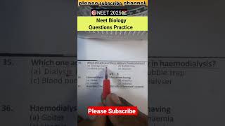 Excretory Products And Their Elimination shorts shortsfeed viral neet biology neet2025 aiims [upl. by Simone]