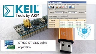 Stm32 programming with STM32 ST LINK utility step by step [upl. by Simonne]