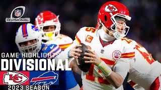 Kansas City Chiefs vs Buffalo Bills Game Highlights  NFL 2023 Divisional Round [upl. by Tamqrah]