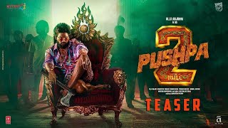 Pushpa 2  The Rule Trailer  Allu Arjun  Rashmika Mandanna  Fahadh Faasil  Pushpa 2 Teaser [upl. by Esac]