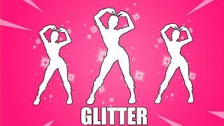 FORTNITE GLITTER EMOTE 1 HOUR [upl. by Annayoj]