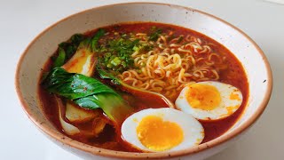 Easy Spicy Ramen Noodles Recipe in Just 10 Minutes 🔥 [upl. by Eiramlatsyrk9]