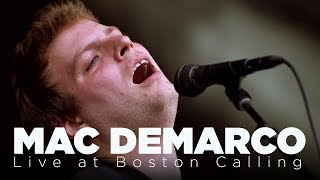 Mac DeMarco At The 2017 Boston Calling Music Festival Full Set [upl. by Maurita]