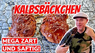 KALBSBÄCKCHEN AN SCHOKOLADENROTWEIN SAUCE  Dutch Oven Rezept  Grill amp Chill  BBQ amp Lifestyle [upl. by Desdamona424]