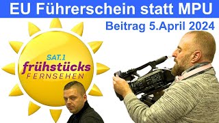 So geht Führerschein in Tschechien 2024 mit SAT1  anstatt MPU [upl. by Nivrek]