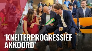 Terugkijken PvdA GL en D66 presenteren coalitieakkoord [upl. by Thorny955]