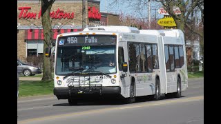 Niagara Region Transit 2023 NovaBus LFSA 2340 [upl. by Kenay123]