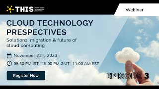 Tomorrows Cloud Today  Webinar  The Future of CloudComputing [upl. by Rorrys964]