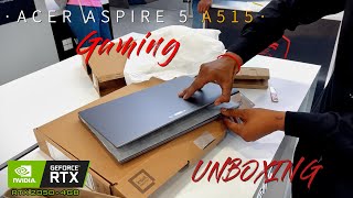 Unboxing Acer Aspire 5 A515 Intel Core i71355U  RTX2050 4GB The best Pries Under 700 Aspire5 [upl. by Zucker]