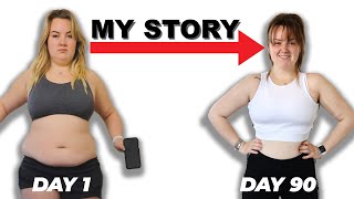 90 Day Body Transformation  MY STORY [upl. by Enelyad]