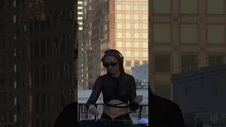 DJ Rocks Rooftop at Sunset with City Vibes [upl. by Ranee]