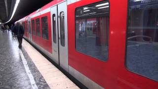 SBahn Hamburg  Züge der City SBahn im Tunnel 1080p [upl. by Abih]