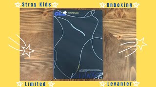 Stray Kids Clé  Levanter Limited Edition Unboxing [upl. by Einreb]