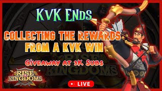 Chat amp Chill  KvK Ends  Collecting the Rewards  Rise of Kingdoms [upl. by Goodyear]